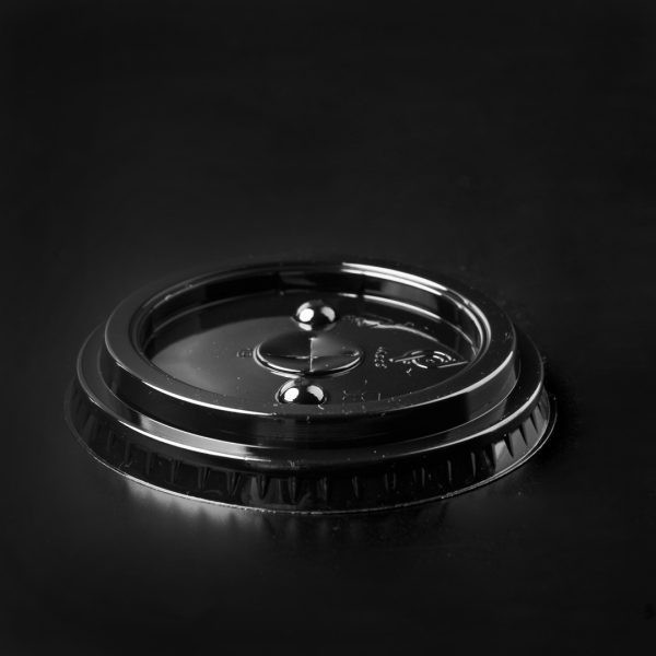 غطاء كاس ساده اسود