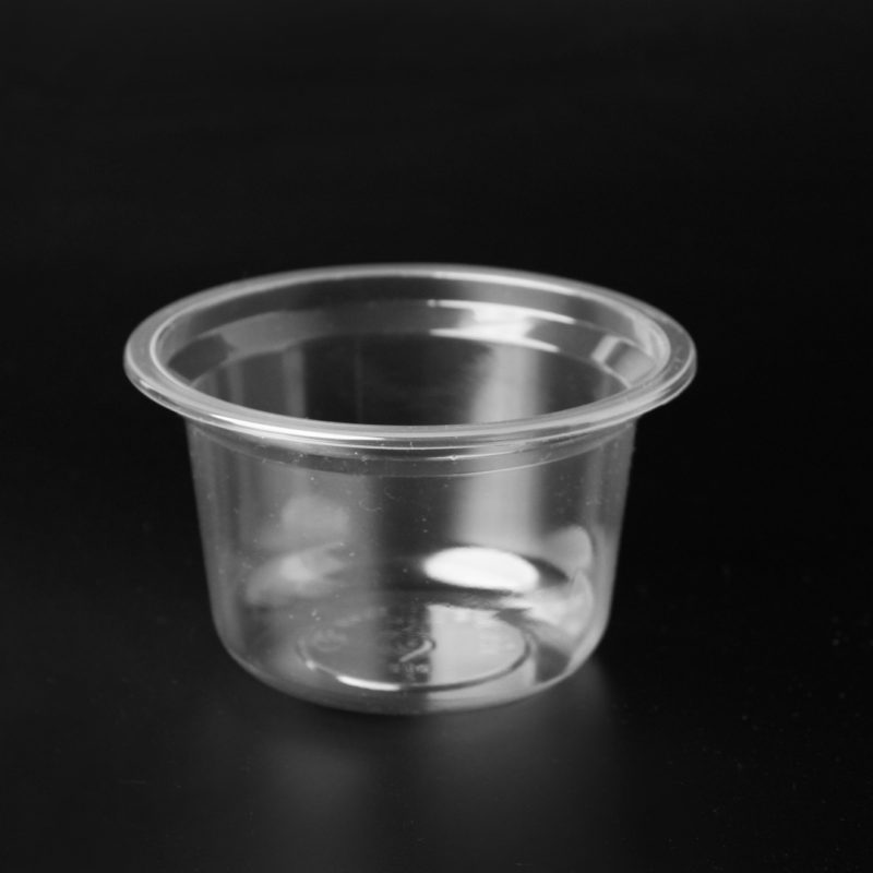 علب 200 مكور PET شفاف