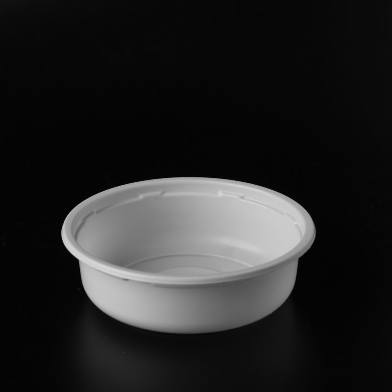 White 200cc Round Catering Container