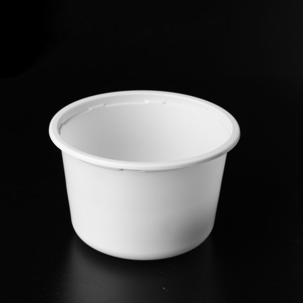 White 500cc Round Catering Container