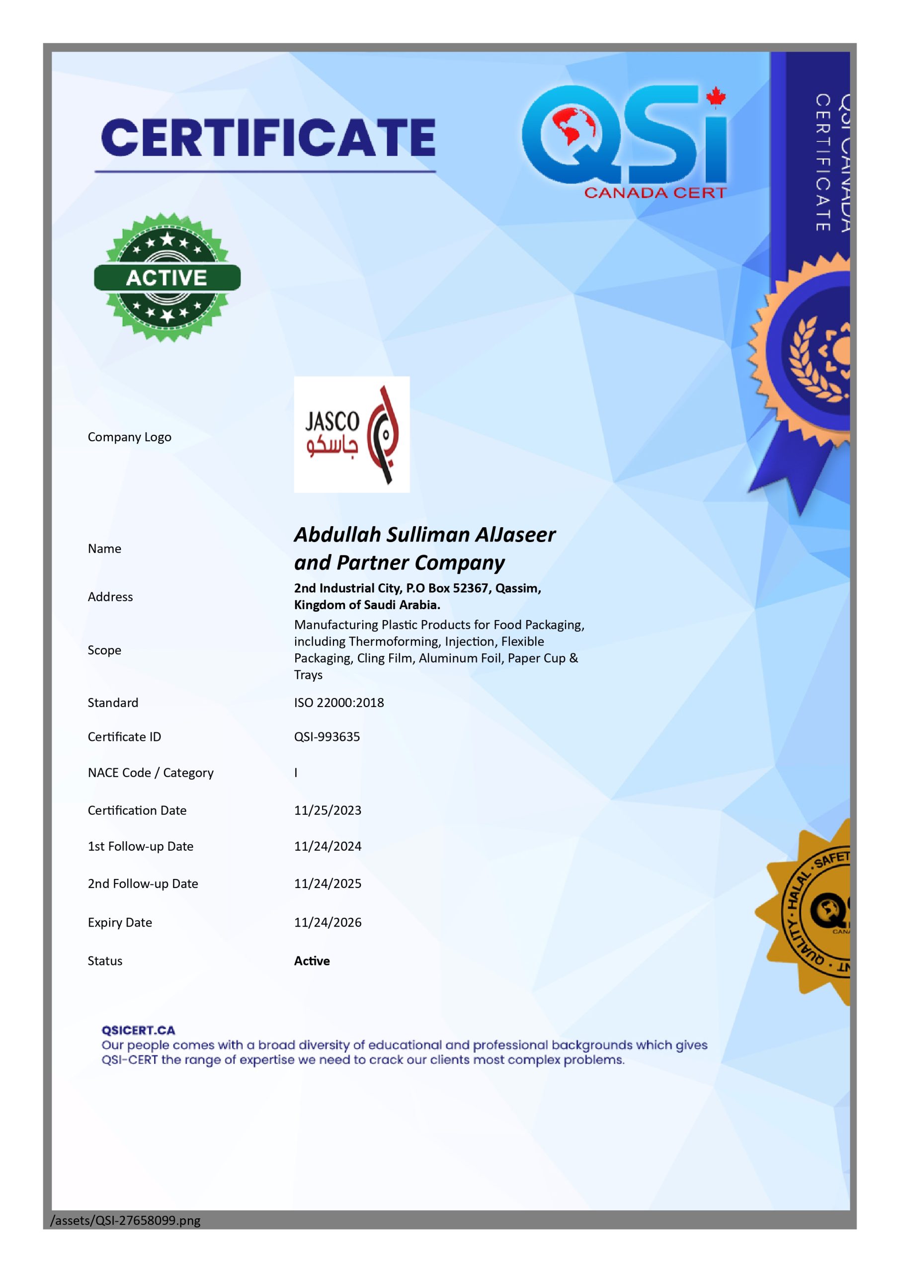 ISO 22000:2018